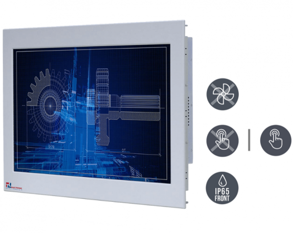 01-Industrie-Panel-PC-W24IB7T-OFA2-IP65-Einbau-v1.png / TL Produkt-Welten / Panel-PC / Panel Mount (Einbau von vorne) / Resistive / Glas (optional)